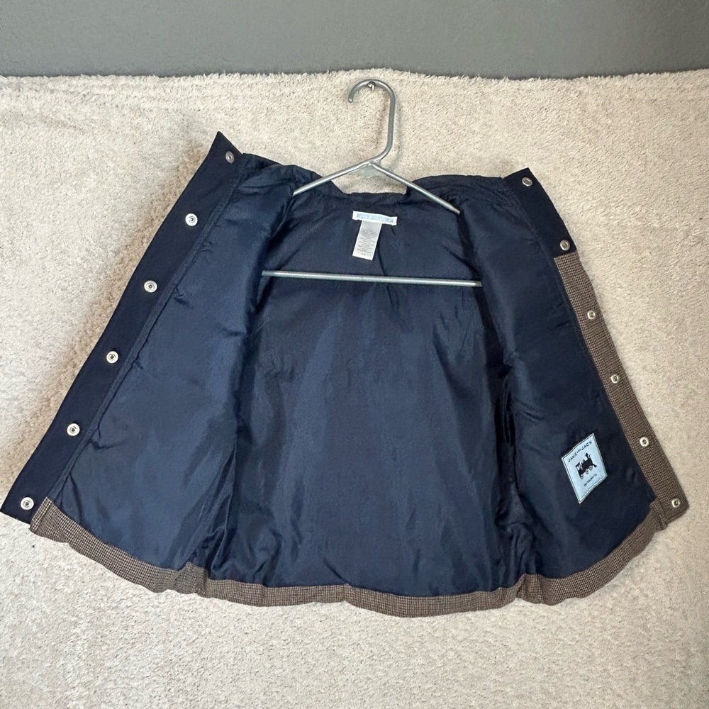 Janie and Jack Vest Boys 4-5 Hooded Puffer Lined Zip Pockets Fall Winter Outerwe - Picture 11 of 12
